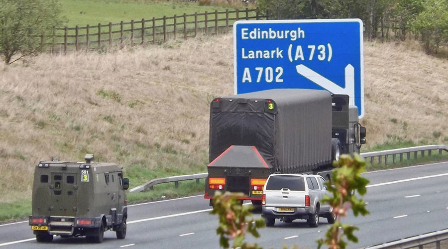 Scotland ‘wholly unprepared’ for nuclear weapons accident on its roads – report