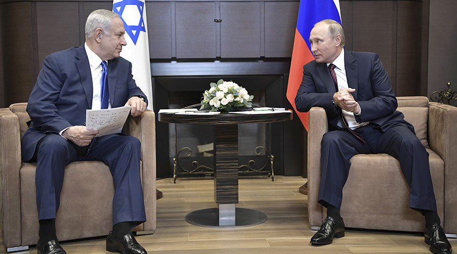 Netanyahu to Putin: Iran must withdraw from Syria or Israel will ‘defend itself’ 599deaf9dda4c81d1c8b4567