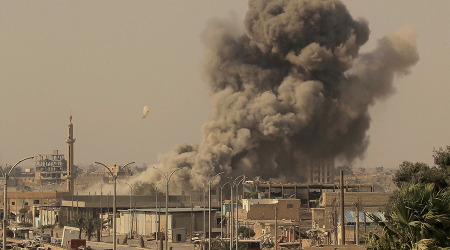 ‘Worst place on earth’: UN urges US-led coalition to pause airstrikes to spare Raqqa civilians