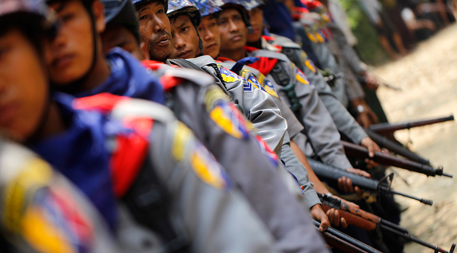 At least 5 police killed after Muslim insurgents storm 24 police posts & army base in Myanmar