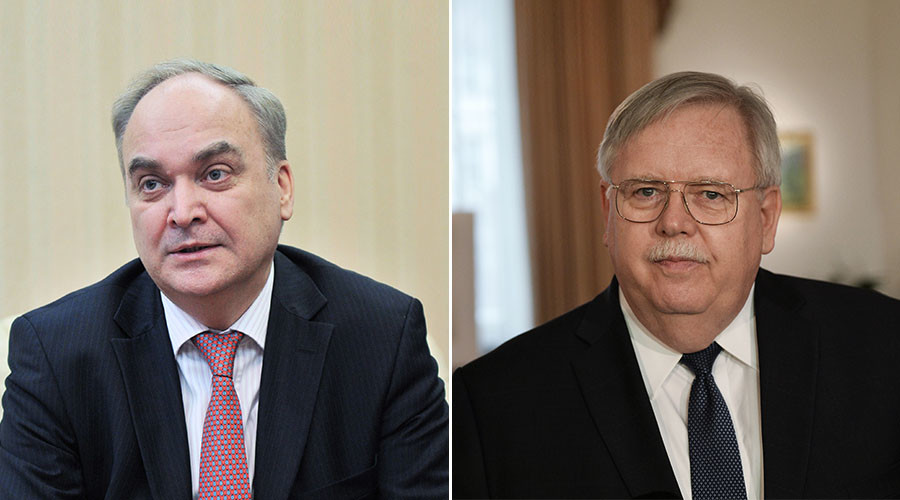 Russia’s new ambassador to US meets counterpart in Moscow