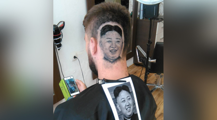 Trim Jong-un! Barber shaves image of N. Korea leader into client’s scalp (VIDEO)