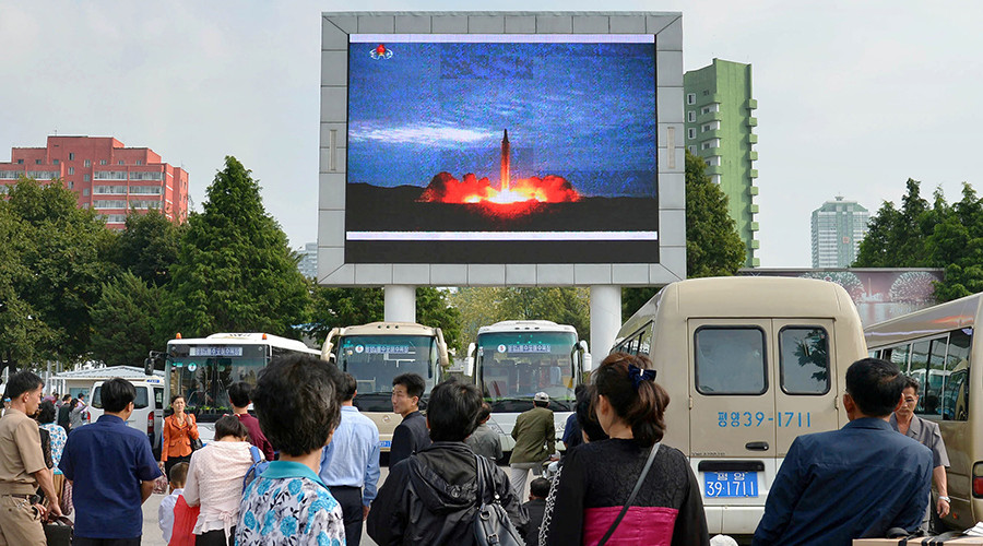 North Korea releases footage of missile launched over Japan (VIDEO)