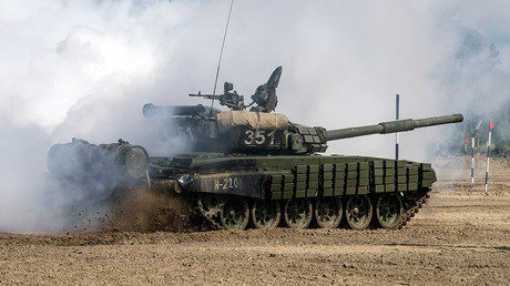 Tanks battle for biathlon semi-final spot at 2017 Intl Army Games