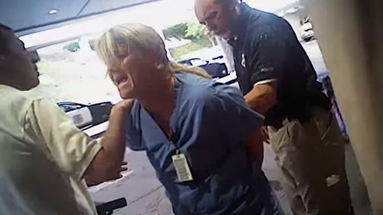 5 nurses suspended criminal investigation arrested Utah nurse under cop who