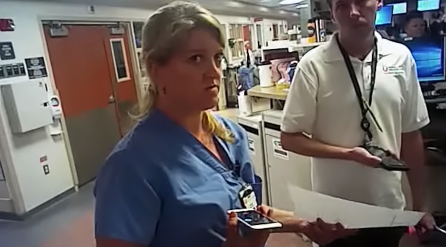 Nurse forcibly arrested for not allowing cop to draw blood of