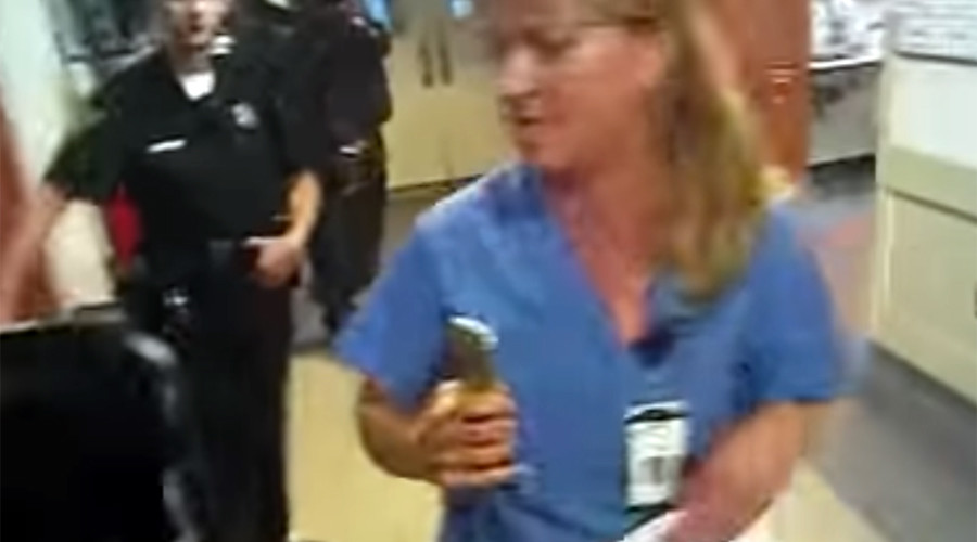 Nurse forcibly arrested for not allowing cop to draw blood of unconscious patient (VIDEO)