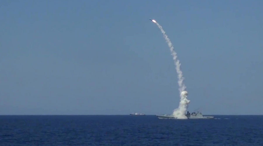 Russian frigate fires Kalibr cruise missiles at ISIS targets in Deir ez-Zor - Defense Ministry