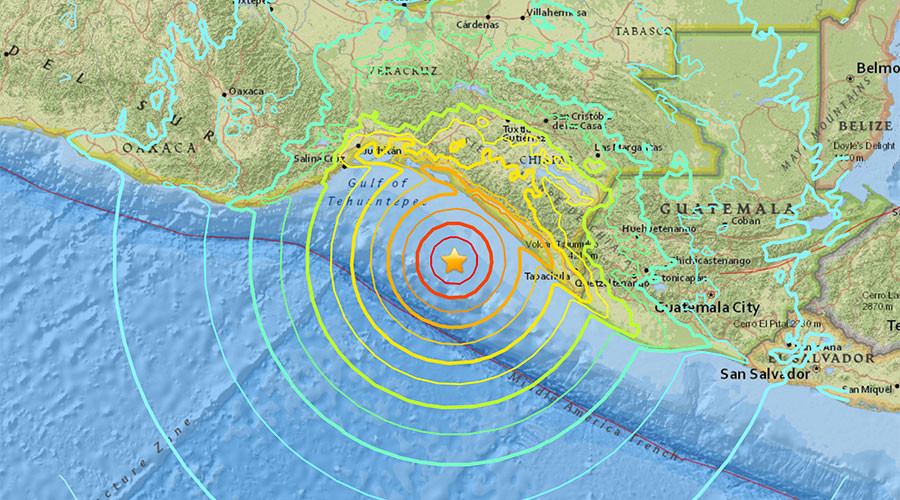 Tsunami warning as 8.0 quake strikes off south-western Mexico coast