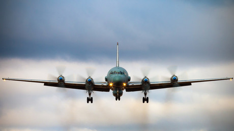 FILE PHOTO. Russian IL-20M. © Alexander KOPITAR / AFP