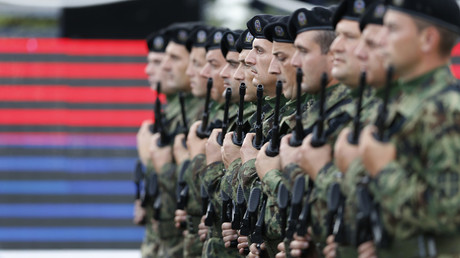 FILE PHOTO: Serbian troops © Marko Djurica 