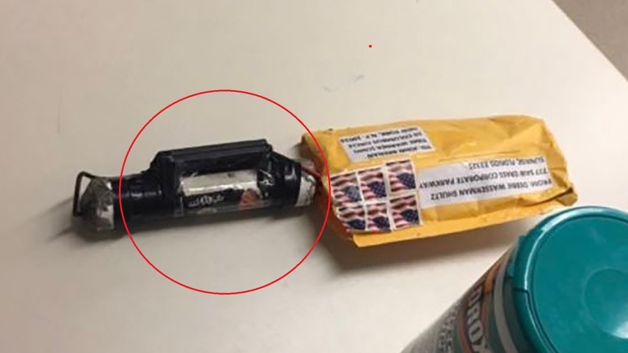 IMAGES of the mail bomb sent to CNN, Twitter points to ISIS flag on it
