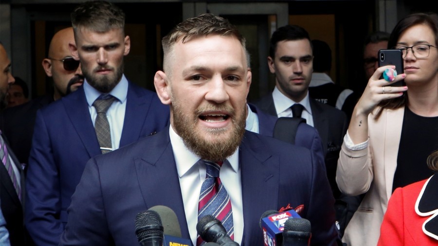 McGregor settles out of court with security guard who wanted $95K after being Ã¢ÂÂhit by drinks cansÃ¢ÂÂ