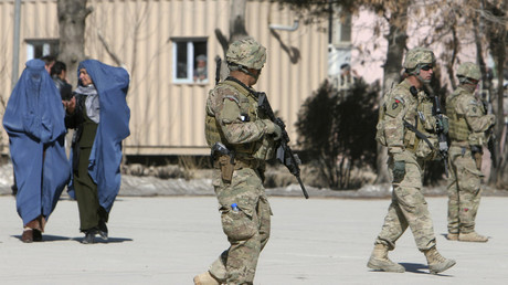 US soldiers on patrol in Ghazni, 2012 © Reuters / Mustafa Andalib