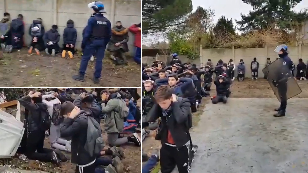 Images of studentsâ arrests âshockingâ, France in âexceptional violenceâ â education minister