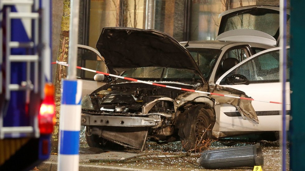 âPossible suicide attemptâ: Car rams into crowded bus stop in Germany leaving 1 dead & 9 injured