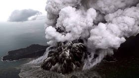Indonesia raises volcano alert, reroutes all flights around erupting Anak Krakatau