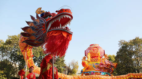 Dragon dance, China's Shandong Province © Global Look Press / Sun Yang