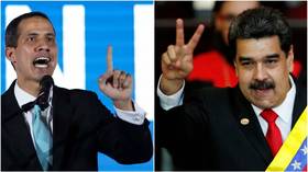 Venezuelan opposition leader Juan Guaido (L) and President Nicolas Maduro (R) © (L/R) REUTERS / Carlos Garcia Rawlins