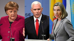 Munich brawl: Pence clashes with Merkel and Mogherini over Iran deal, Russian pipeline