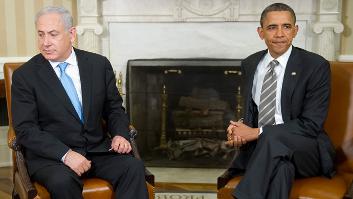 Barack Obama (R) and Benjamin Netanyahu (AFP Photo / Jim Warson)