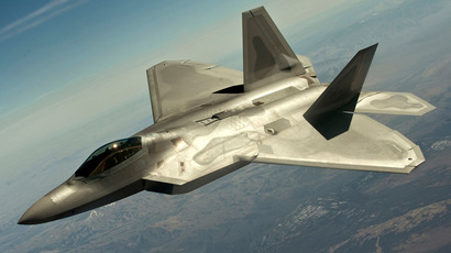 A F-22 Raptor fighter jet (Reuters / U.S. Air Force / Staff Sgt. Christopher Hubenthal / Handout) 