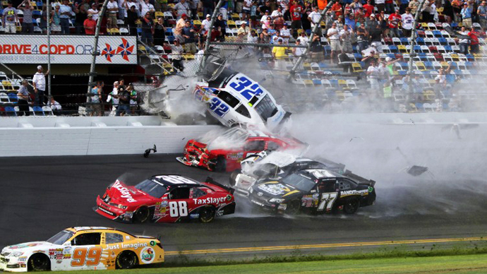 How many Nascar wrecks have there been this season?