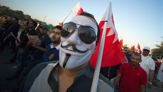 Bahrain bans 'Anonymous' Guy Fawkes mask