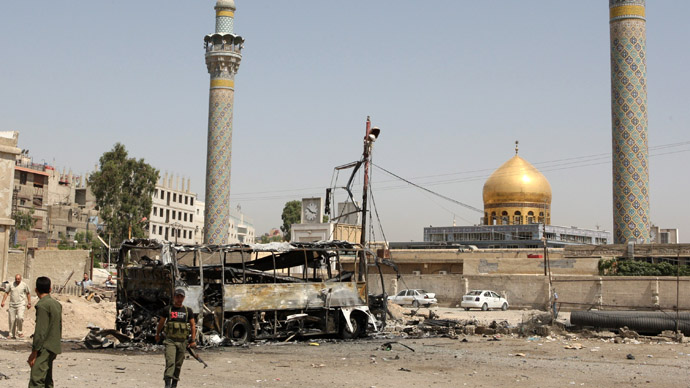 Iraqi, Lebanese Shiites unite to ‘protect Damascus shrine from Sunni rebels’
