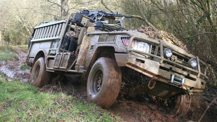 Arab Spring unrest pushes up demand for armored jeeps