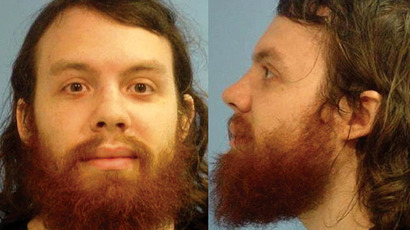 Andrew Auernheimer is seen in this police booking photograph taken by the Fayetteville, Arkansas Police Department June 15, 2010 and released January 18, 2011. U.S. (Reuters/Fayetteville Police)