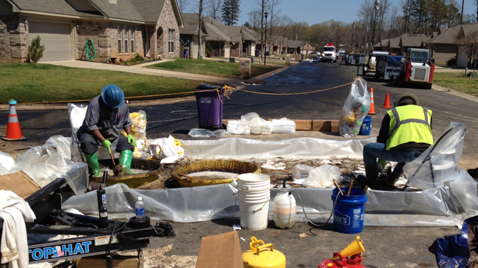 'Arkansas oil spill should be nail in the coffin for Keystone pipeline'