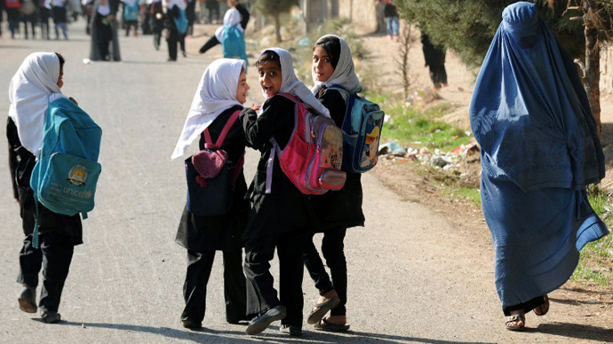 Gas attack fears as 74 Afghan school girls examined for poisoning