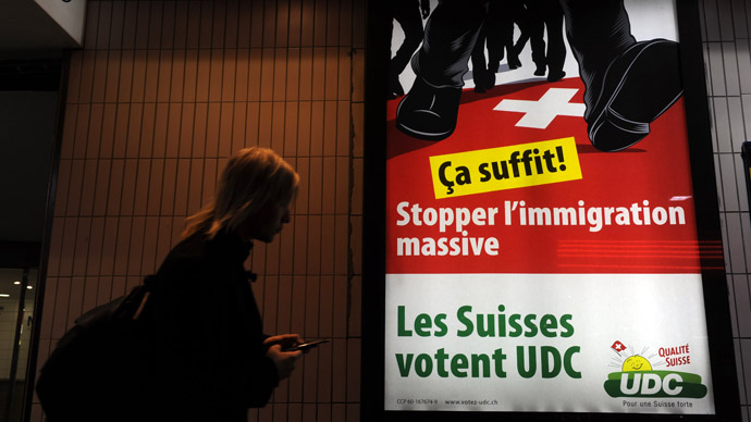 Switzerland to restrict immigration despite EU anger