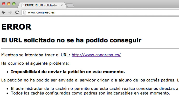 Anonymous attacks website of Spanish parliament as Madrid faces mass protest