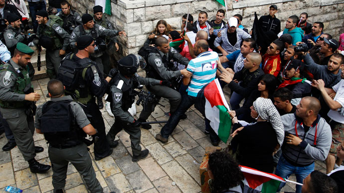 Clashes as thousands of Palestinians mark 65 years since displacement