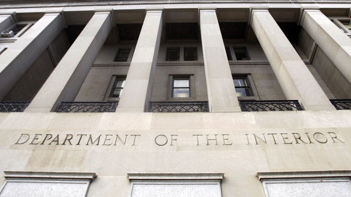 The U.S. Interior Department building is shown in Washington (Reuters)