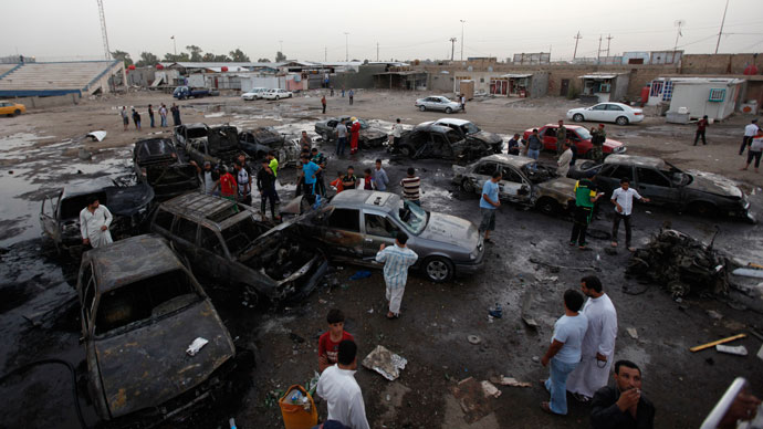 Dozens killed in string of Baghdad bombings