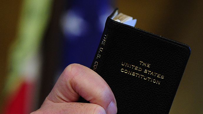 Teacher facing discipline for reminding students of Constitutional rights