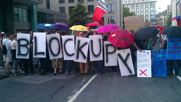 ‘Blockupy’ protest hits Frankfurt: LIVE UPDATES