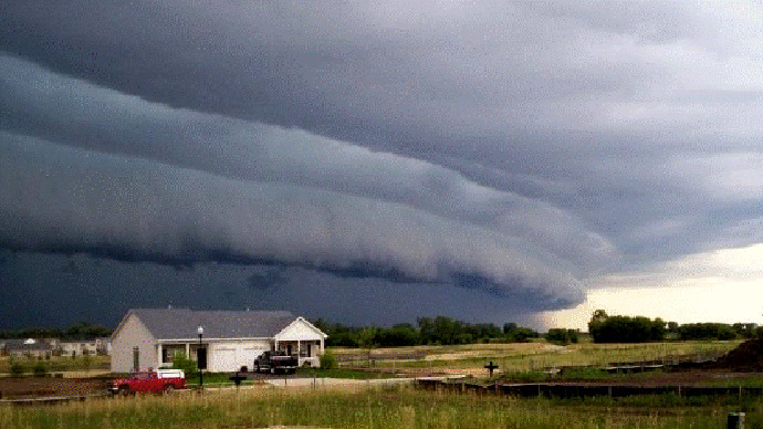 Gigantic line of storms threatens 20 percent of Americans