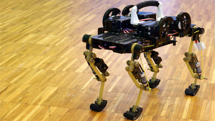 Catbot: Swiss ‘cheetah-cub’ robot gets feline biomechanics