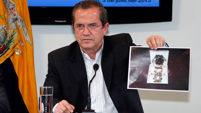 Bugged: Ecuador reveals details on London Embassy surveillance