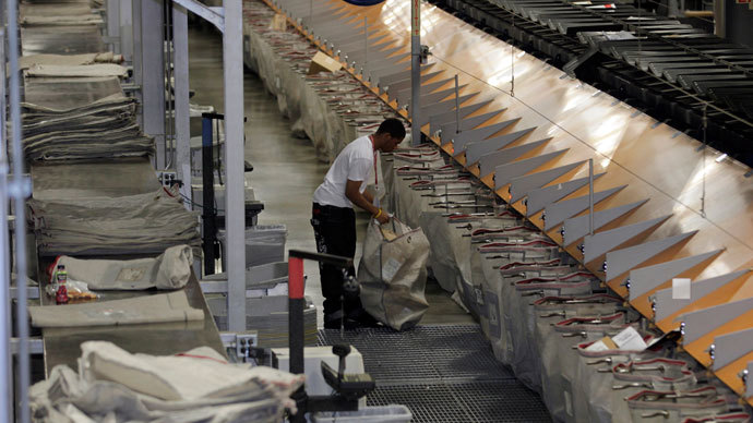 US Postal Service photographing 160 billion letters annually