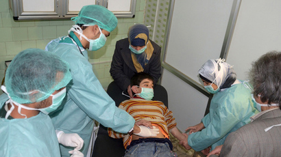 Syrian rebels use toxic chemicals against govt troops near Damascus - state media