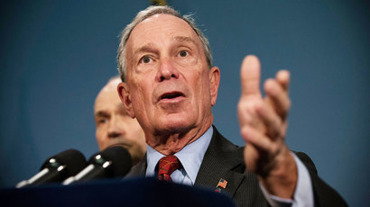 New York City Mayor Michael Bloomberg.(AFP Photo / Andrew Burton)