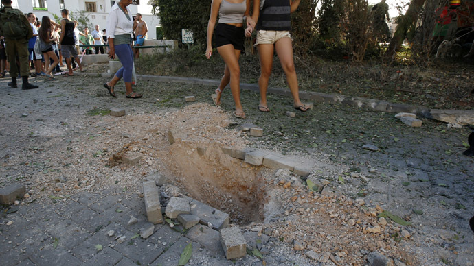 Israeli Air Force responds to missile salvo from Lebanon, hits 'terror site'