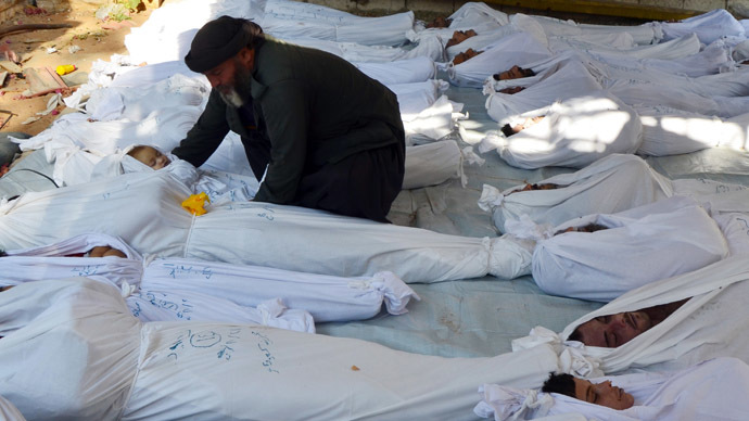 Materials implicating Syrian govt in chemical attack prepared before incident – Russia