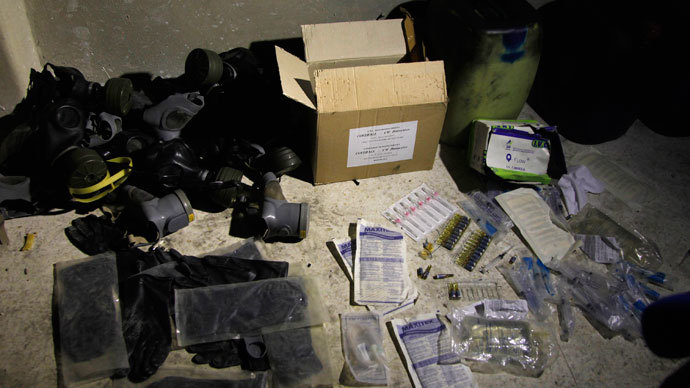 UN team in Syria heads to site of alleged chemical weapons attack