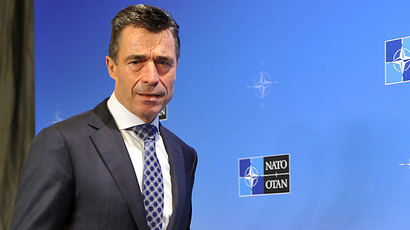 NATO Secretary General Anders Fogh Rasmussen (AFP Photo / Georges Gobet)